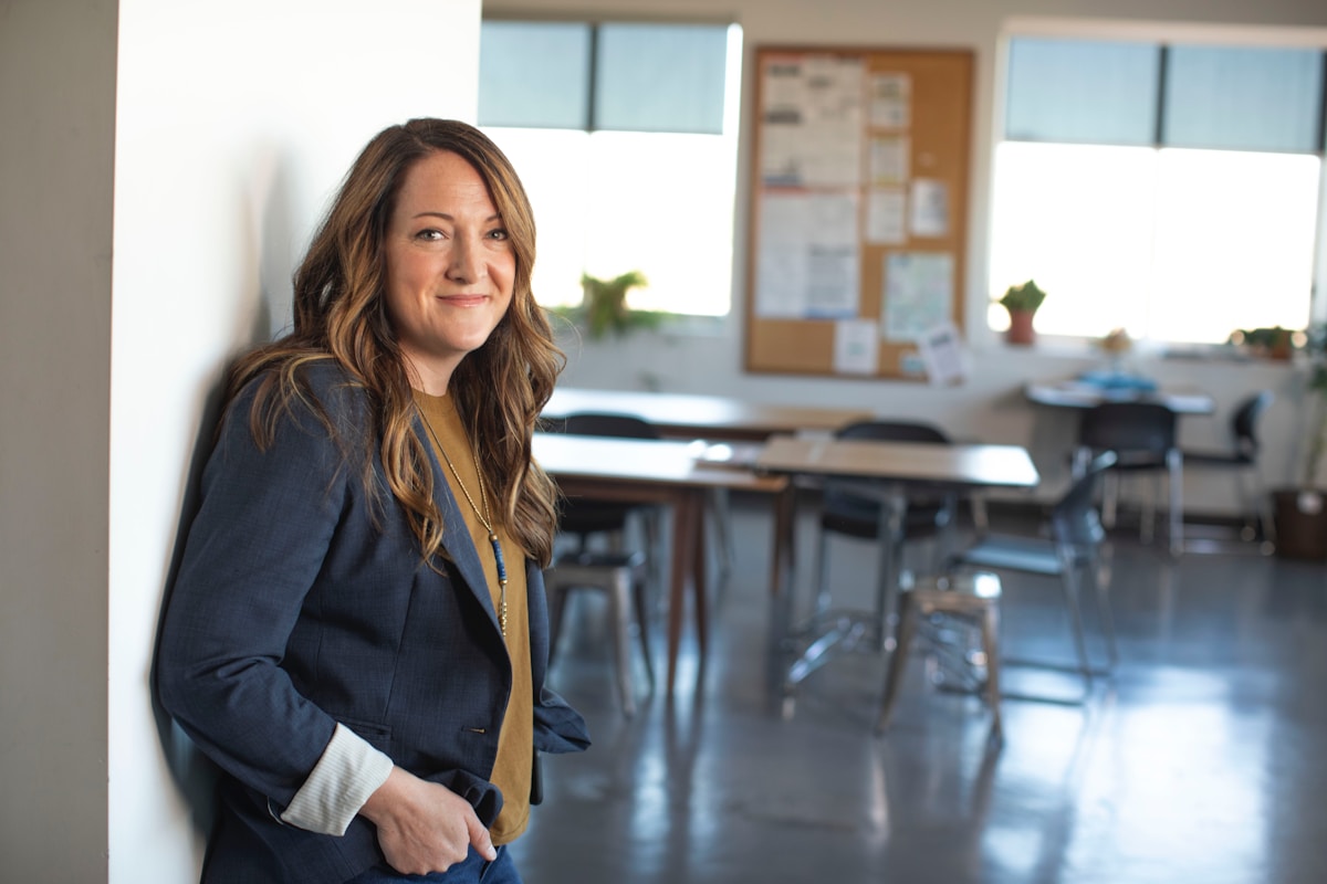 Sales woman in office